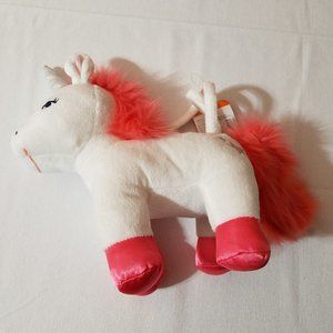 Gymboree Snowflake Fun NWT Unicorn Purse bag.